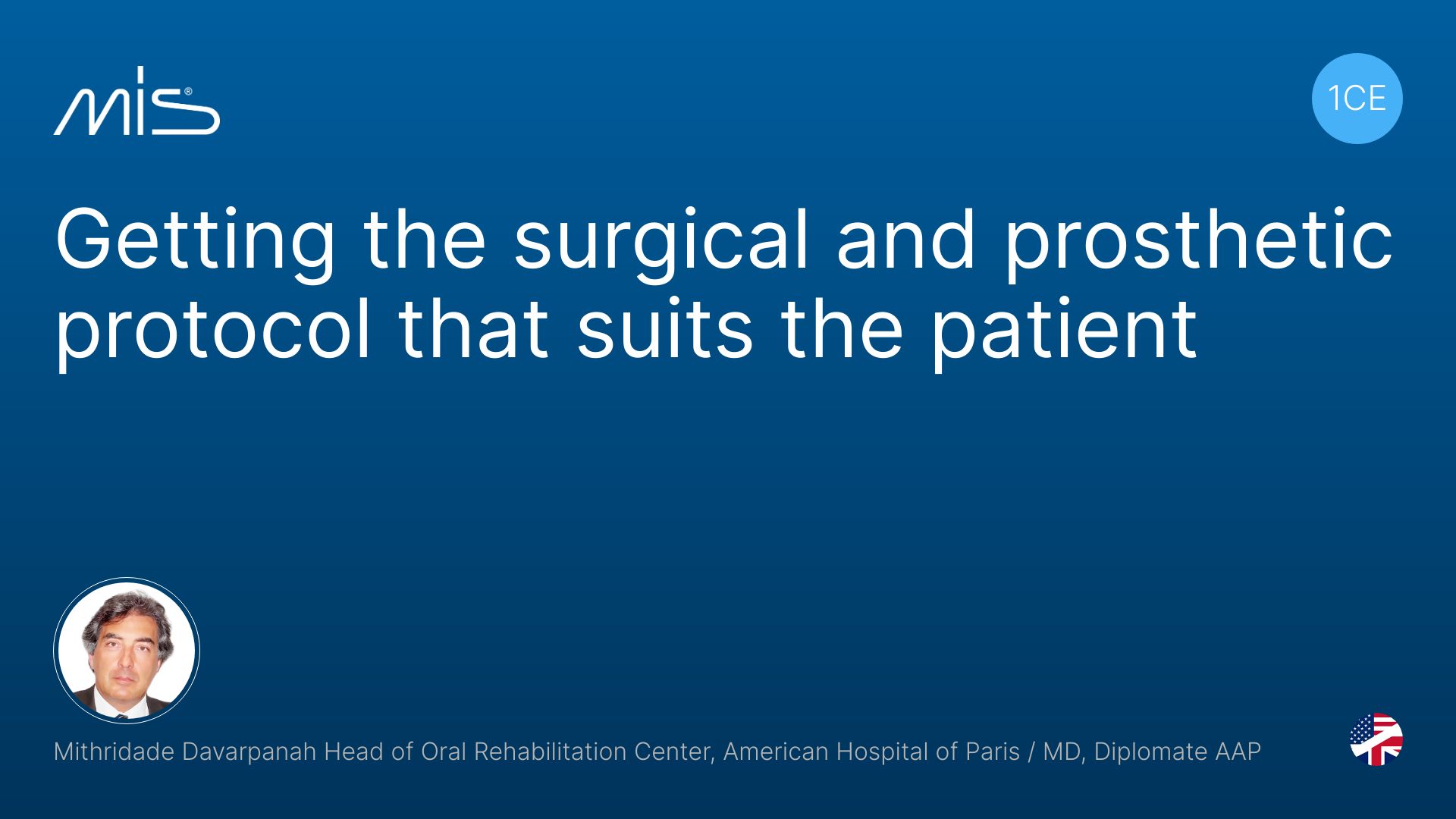 Getting the surgical and prosthetic protocol that suits the patient ...